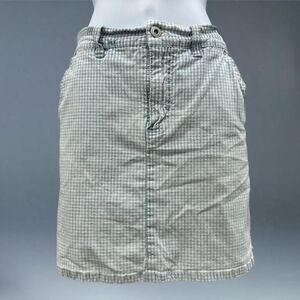 vintage gloria vanderbilt blue gingham mini skirt y2k cottagecore